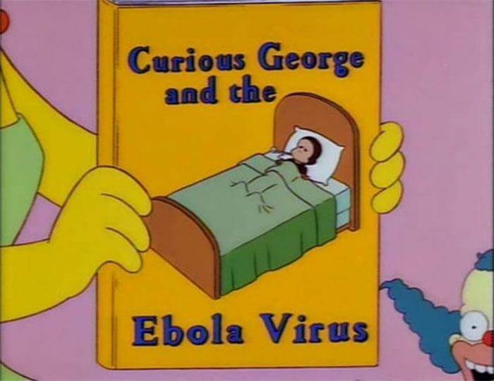 おさるのジョージとエボラウイルス